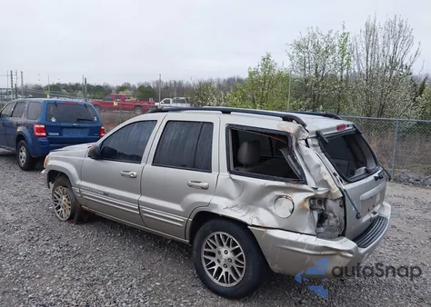 2003 Jeep Grand Cherokee Limited из США, поврежденный, VIN 1J8GX58S03C531076